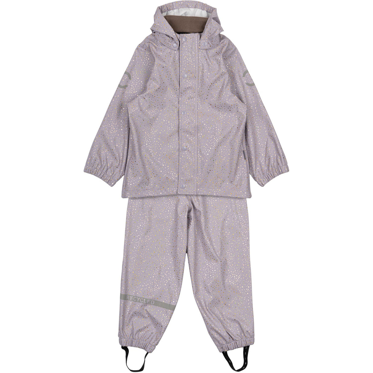 Mikk-Line Lavender Aura Seler PU Glitter Regn Set Recycled