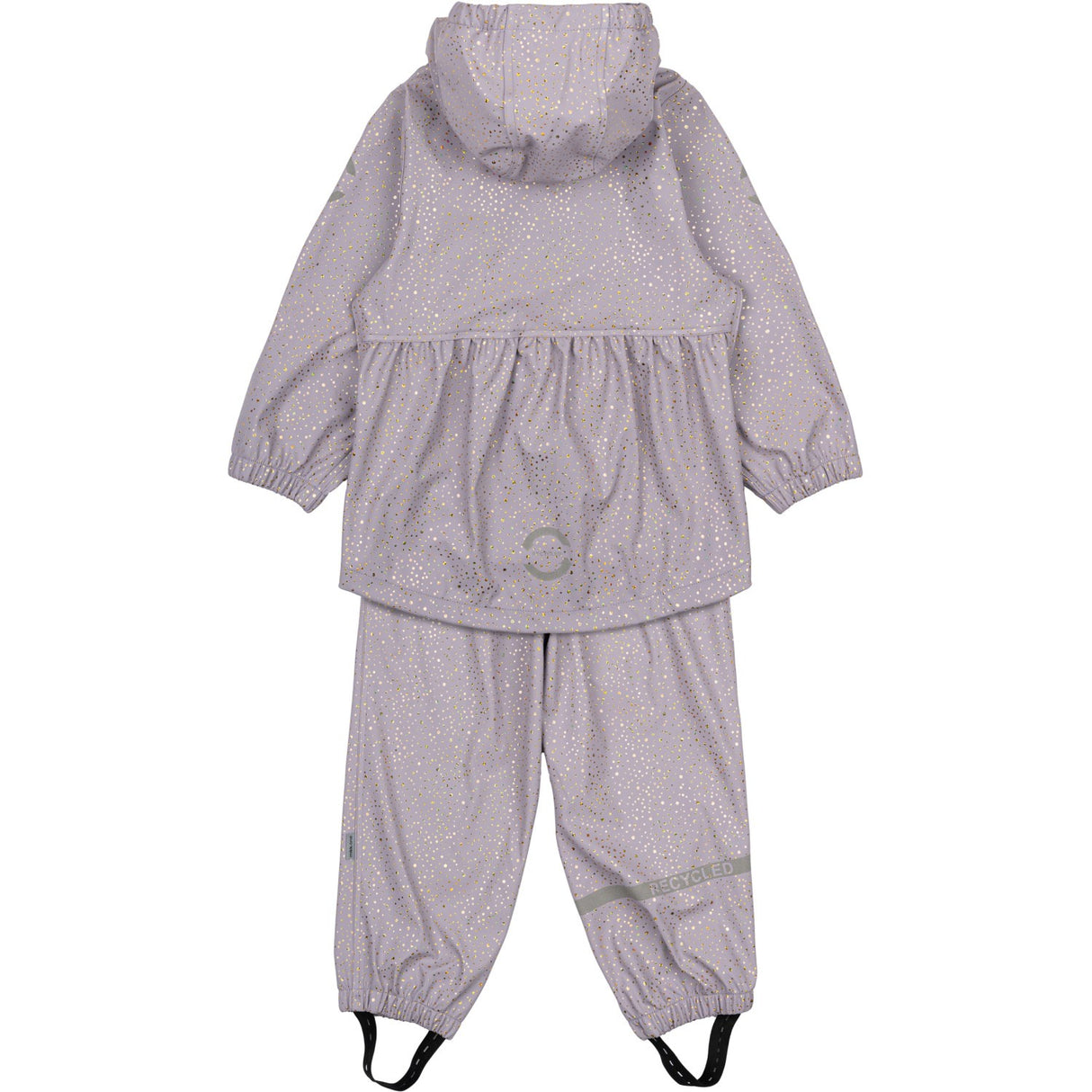 Mikk-Line Lavender Aura Seler PU Glitter Regn Set Recycled