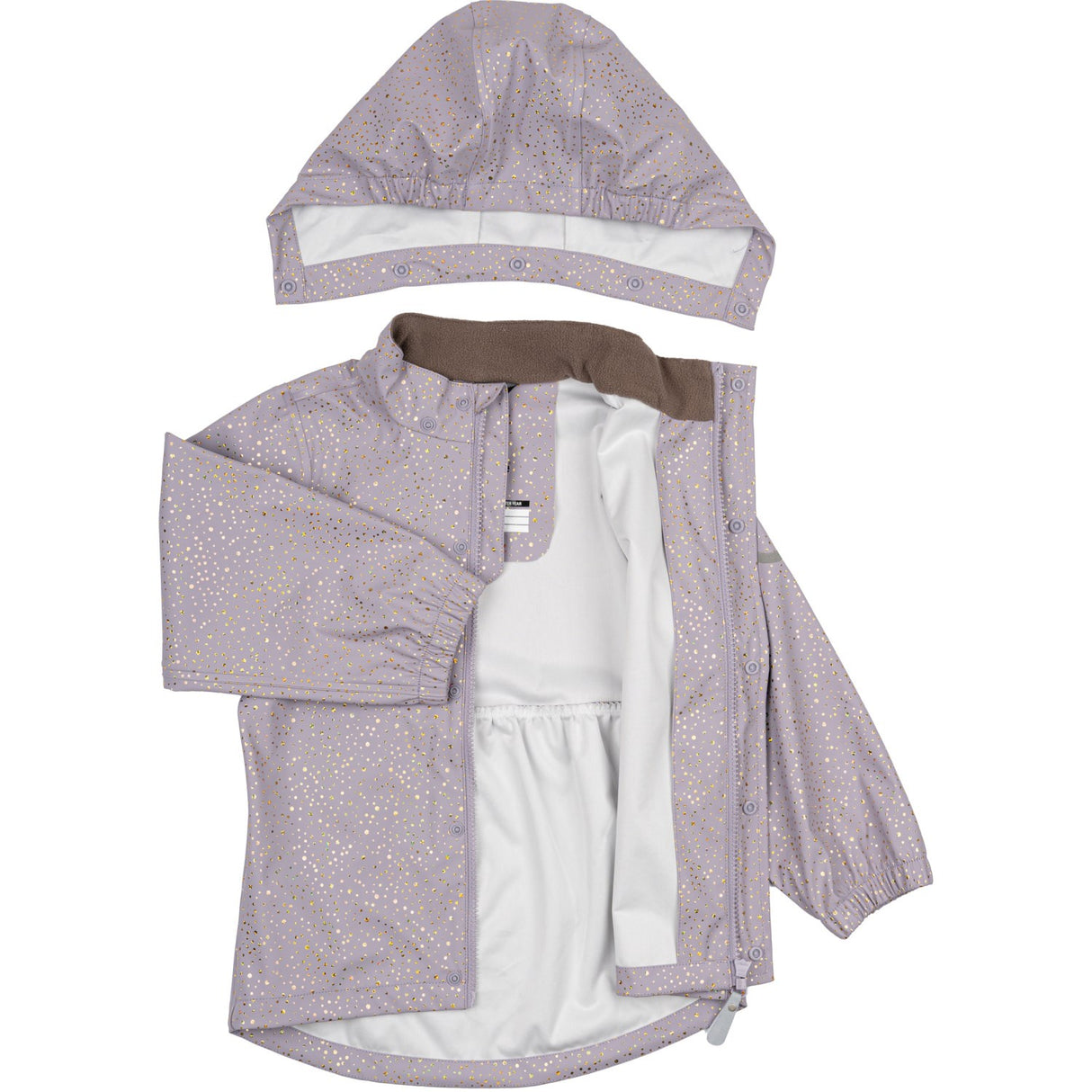 Mikk-Line Lavender Aura Seler PU Glitter Regn Set Recycled