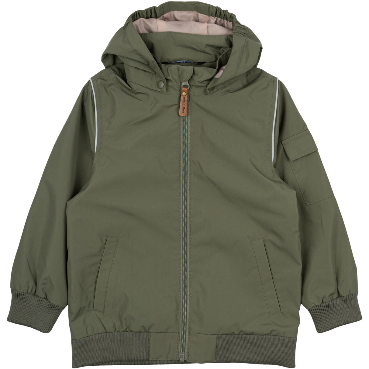 Mikk-Line Dusty Olive Shell Jacka