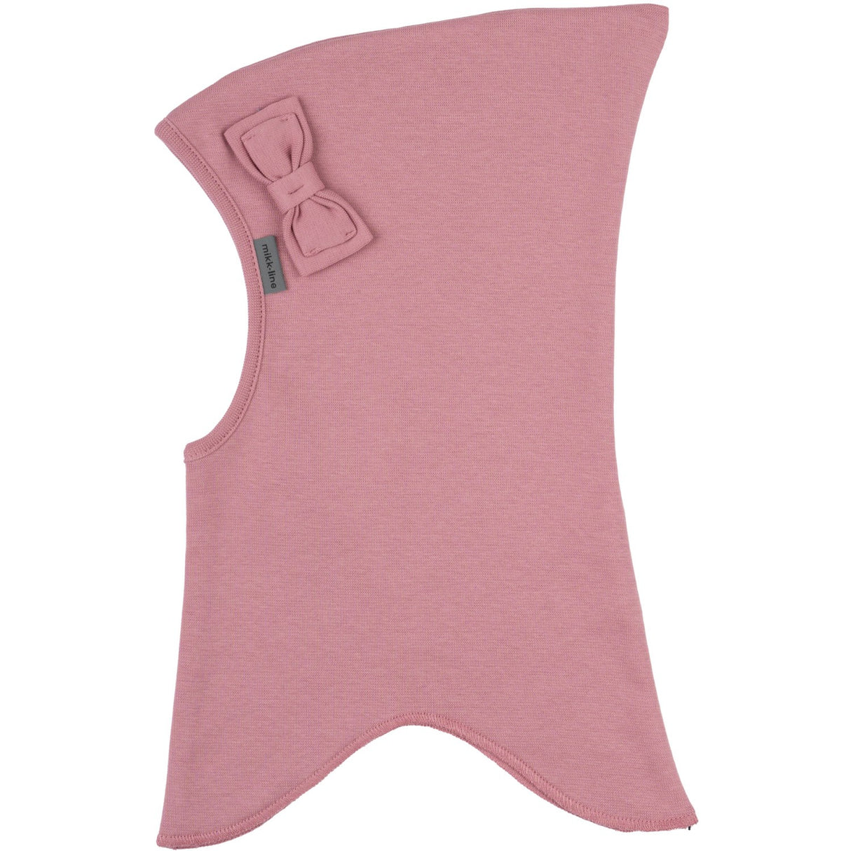 Mikk-Line Lilas Bow Bomull Balaclava