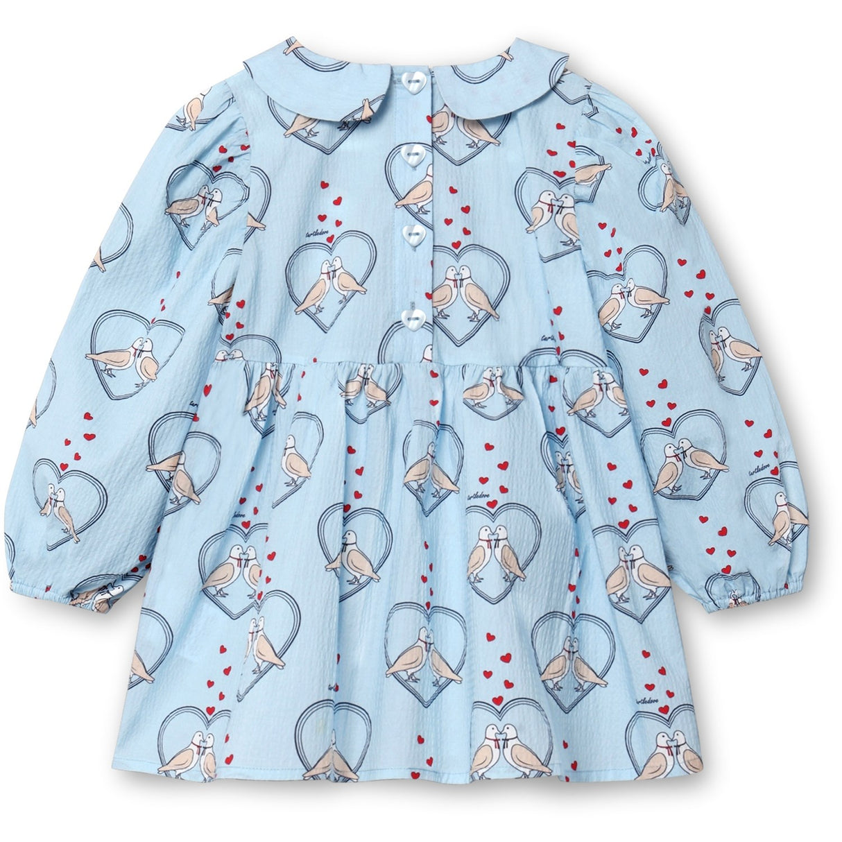 Fliink Dröm Blå Aop Colombe Ls Tunika