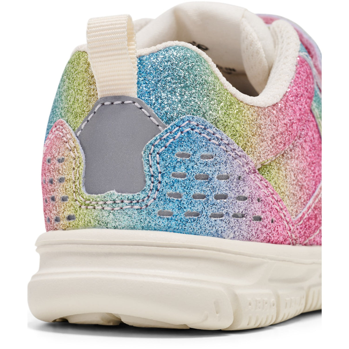 Hummel White/Multicolor Crosslite Glitter Infant Sneakers