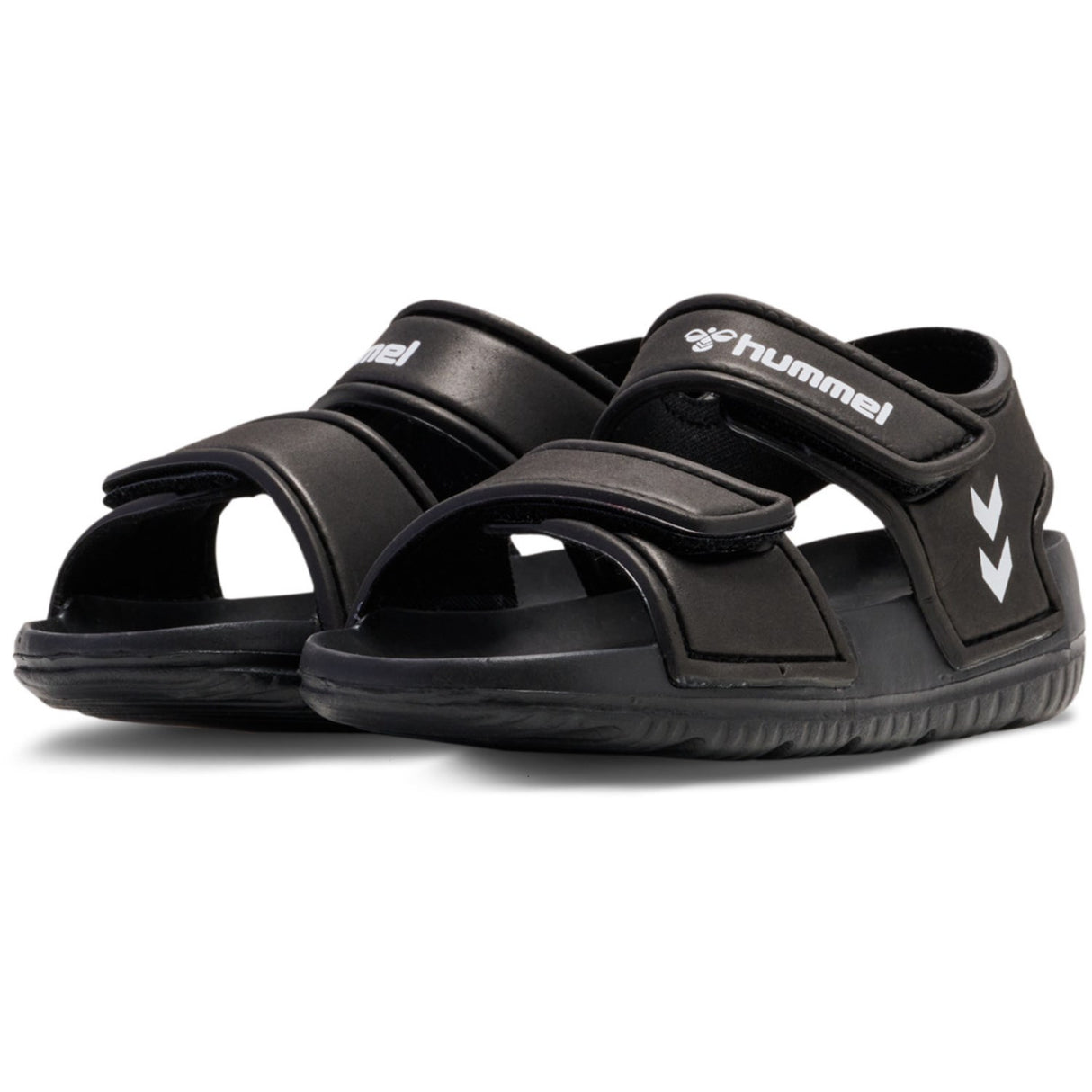 Hummel Black/Black Playa Jr Sandal