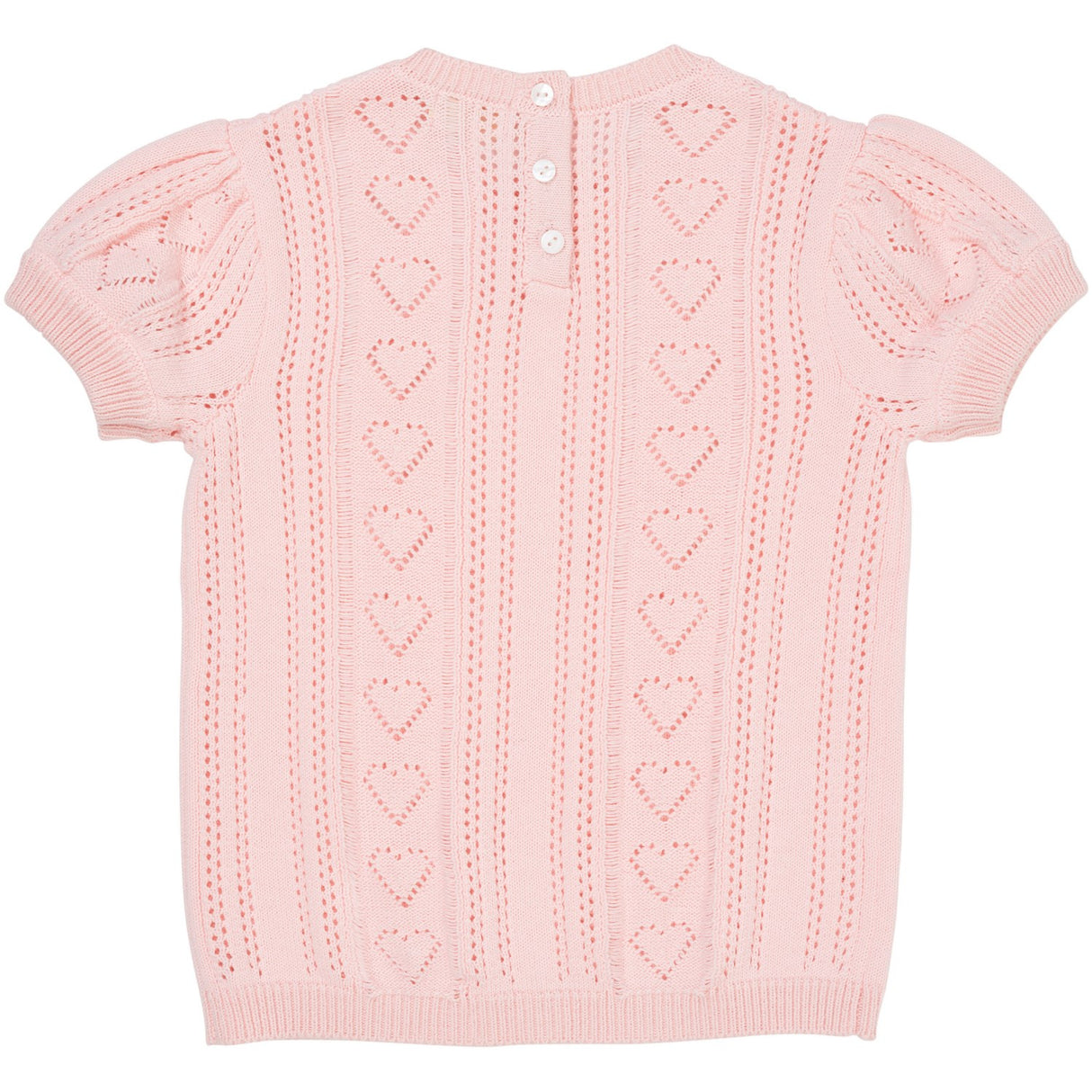COPENHAGEN COLORS Ballerina Comb. Stickad Pointelle T-shirt