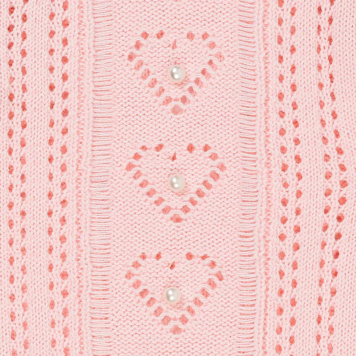COPENHAGEN COLORS Ballerina Comb. Stickad Pointelle T-shirt