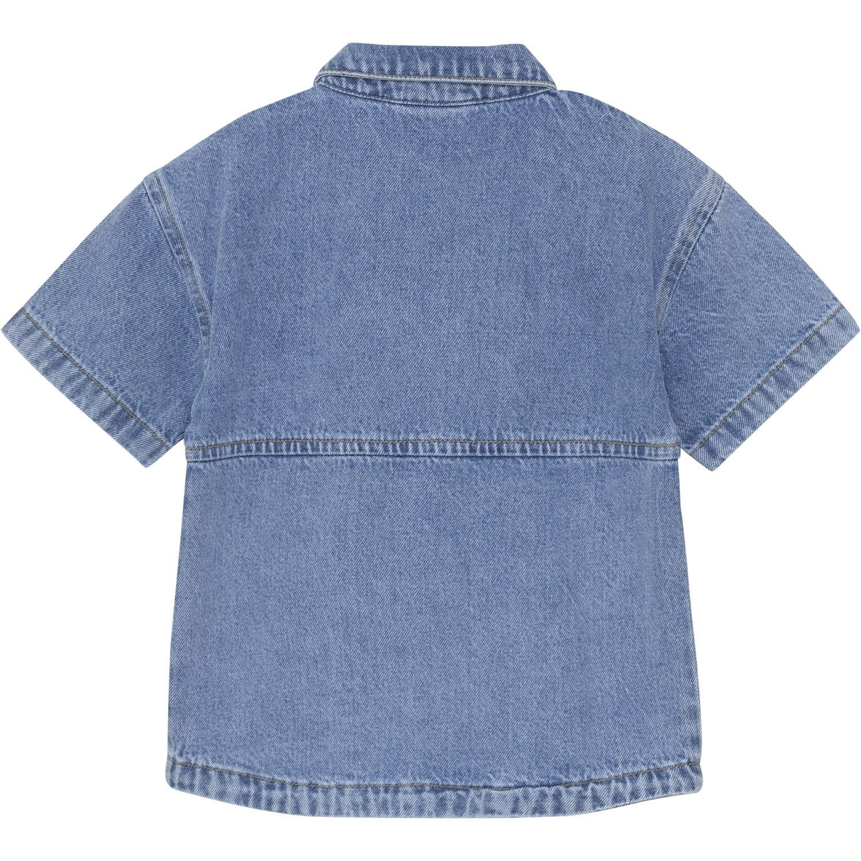 En Fant Ljus Denim Blue Skjorta SS Denim