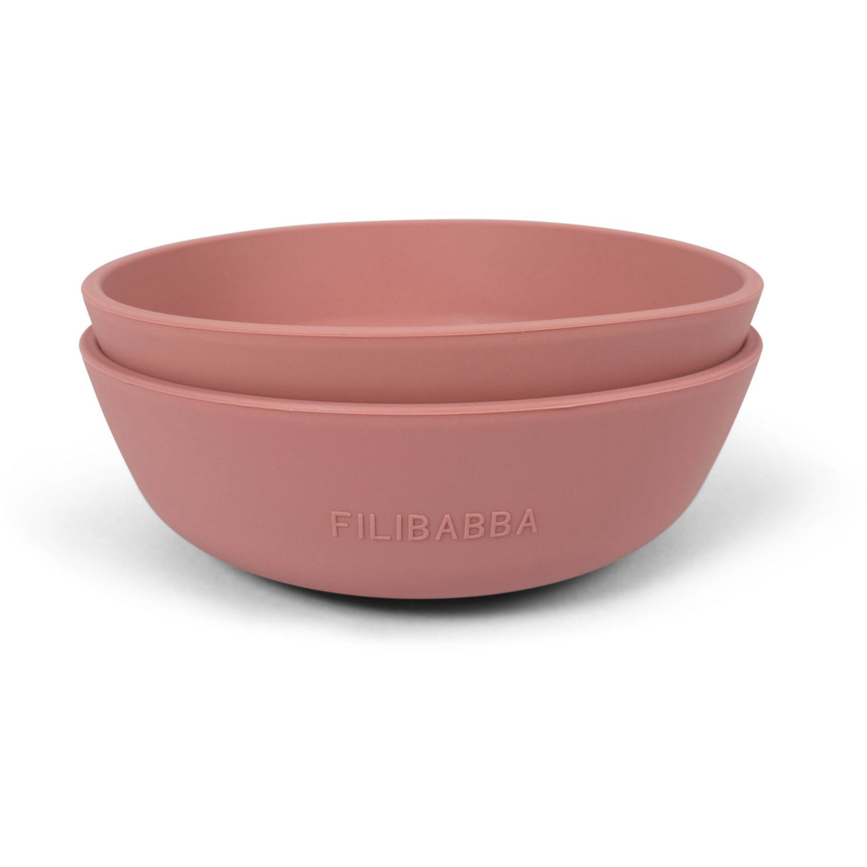 FILIBABBA Rose Silicone Skåle 2-Pack