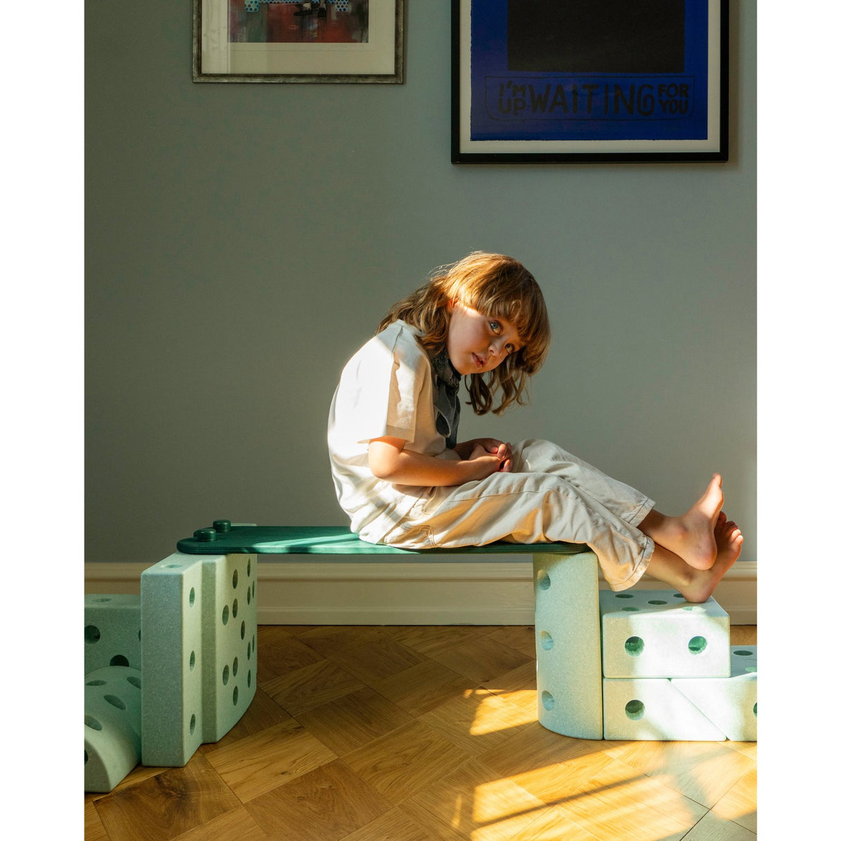 MODU Forrest Green 2x Balansbalkar