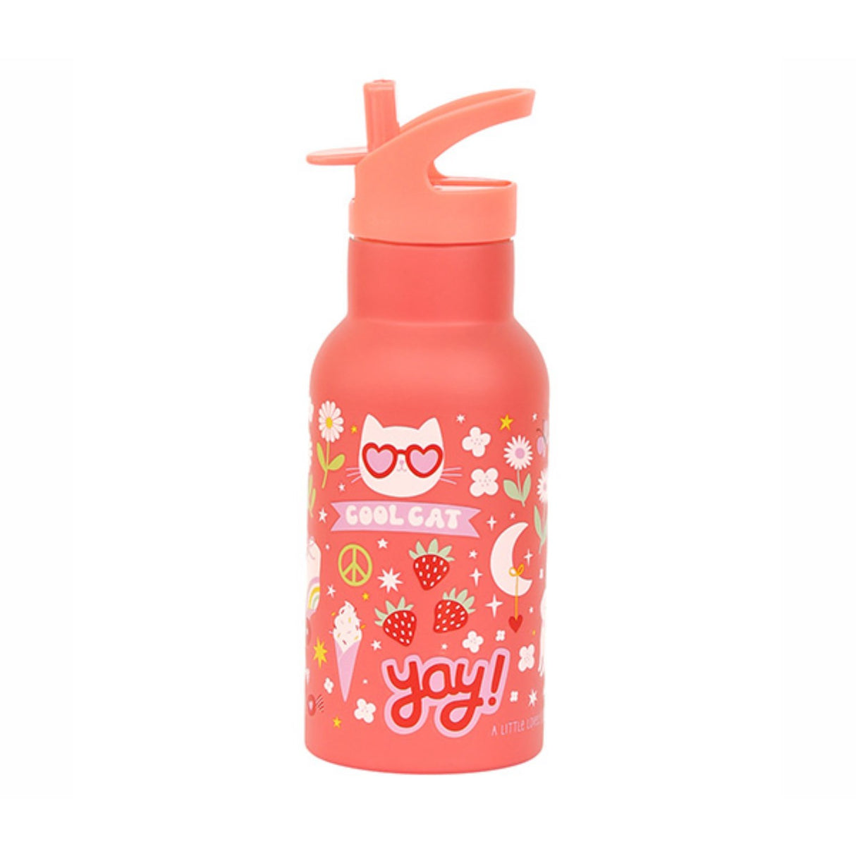 A Little Lovely Company Fun Rostfritt Stål Vattenflaska