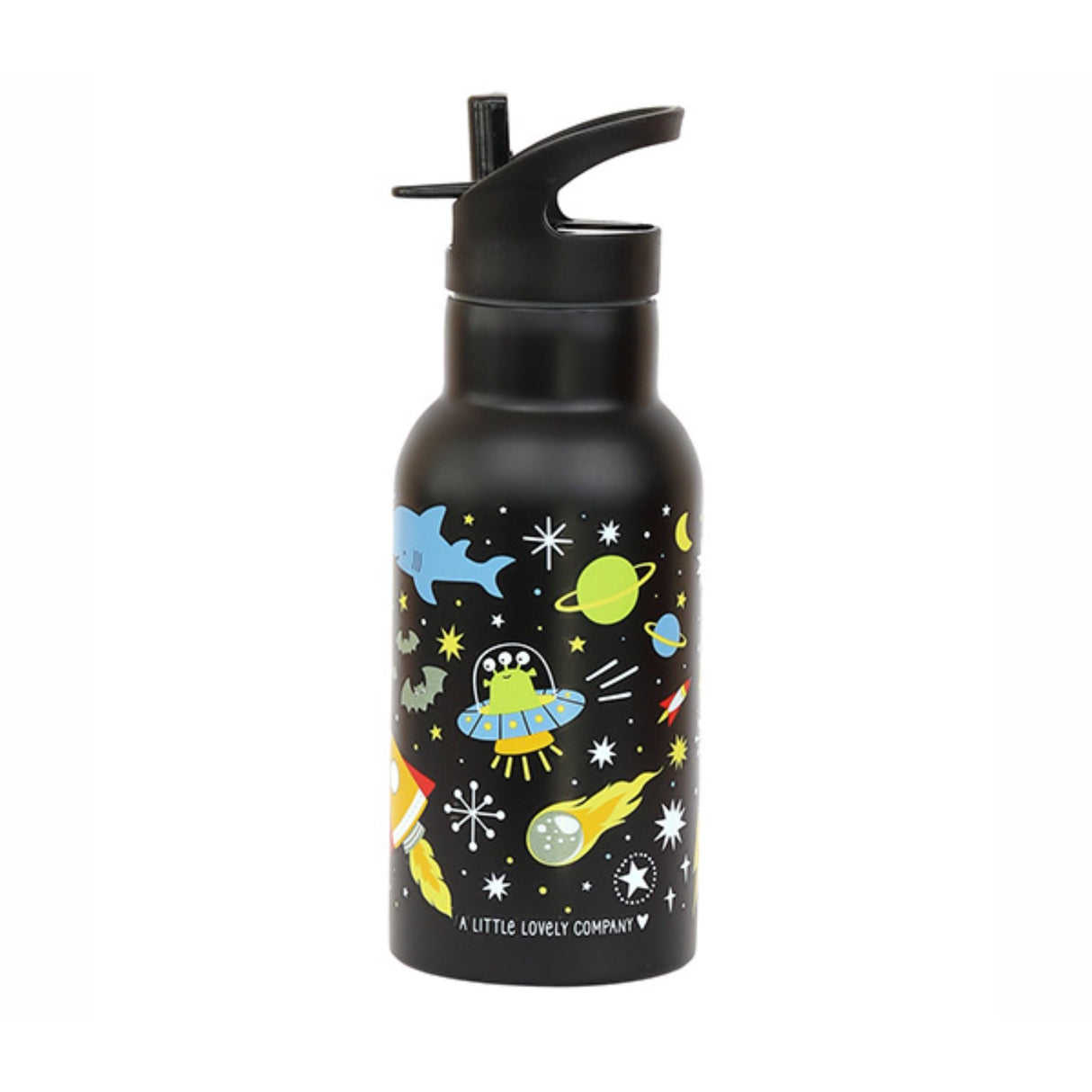 A Little Lovely Company Galaxy Rostfritt Stål Vattenflaska