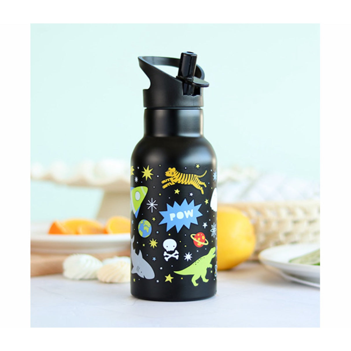 A Little Lovely Company Galaxy Rostfritt Stål Vattenflaska