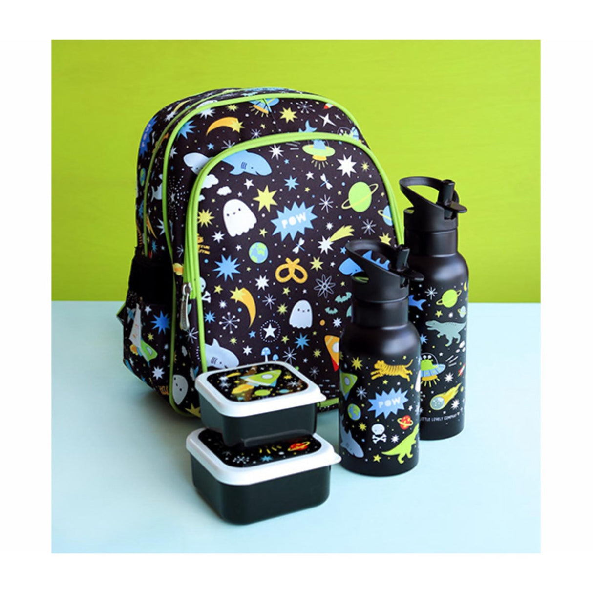 A Little Lovely Company Galaxy XL Rostfritt Stål Vattenflaska