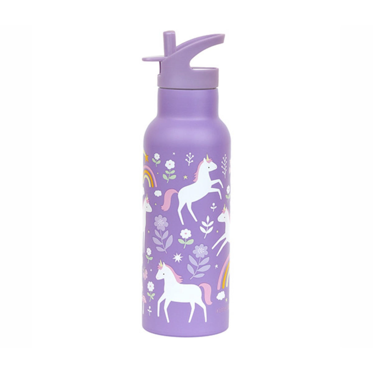 A Little Lovely Company Unicorn Dreams Xl Rostfritt Stål Vattenflaska