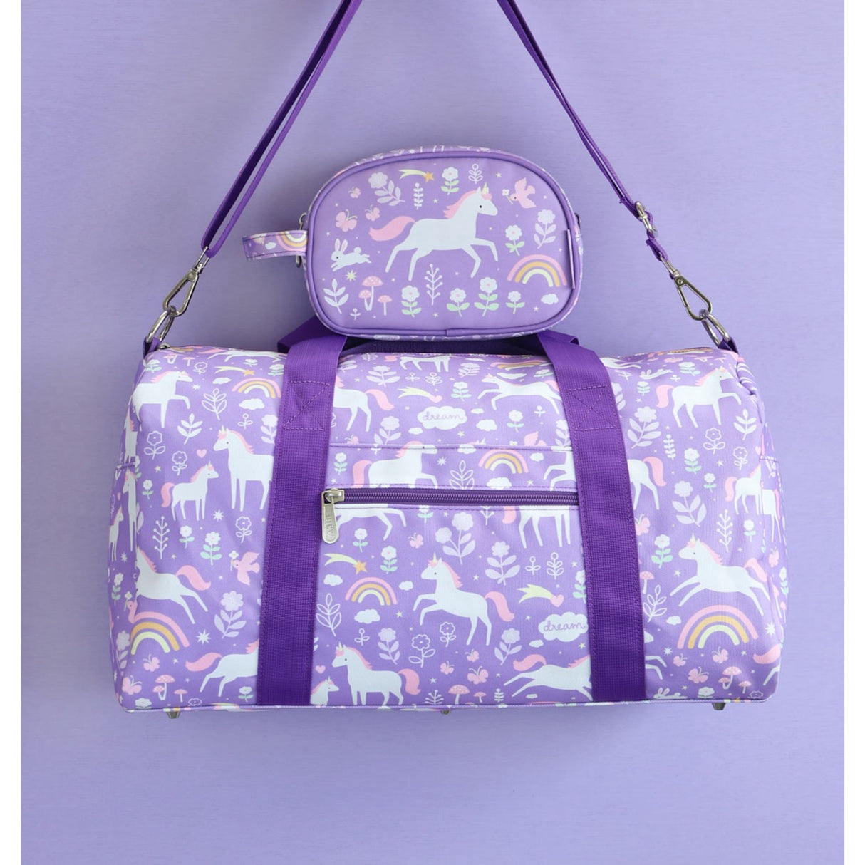 A Little Lovely Company Unicorn Dreams duffelväska