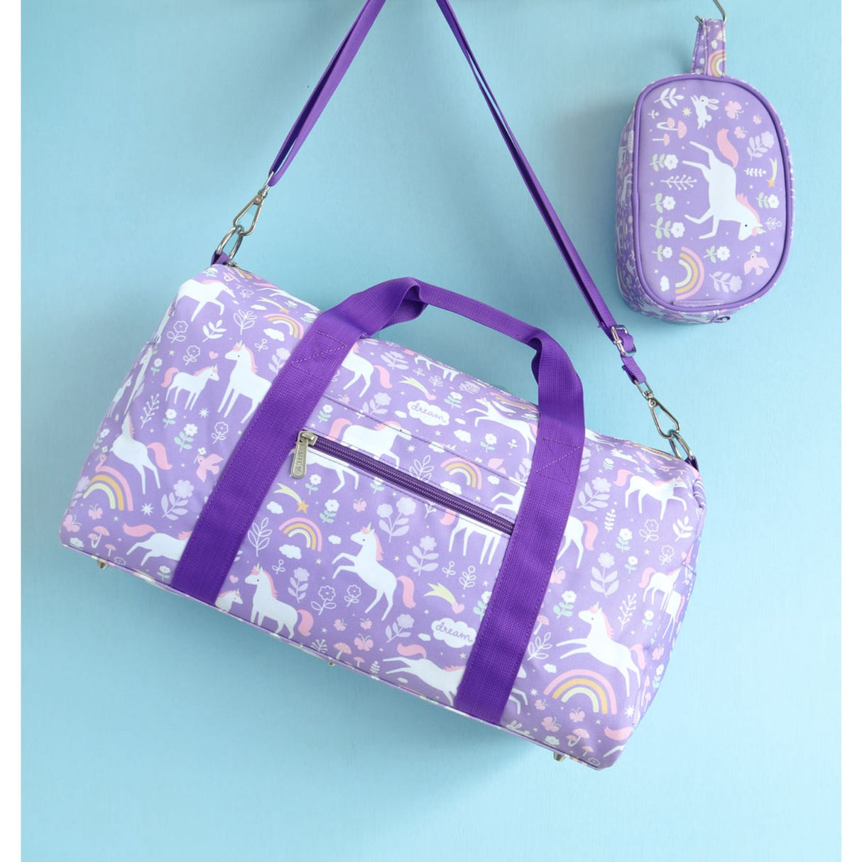 A Little Lovely Company Unicorn Dreams duffelväska