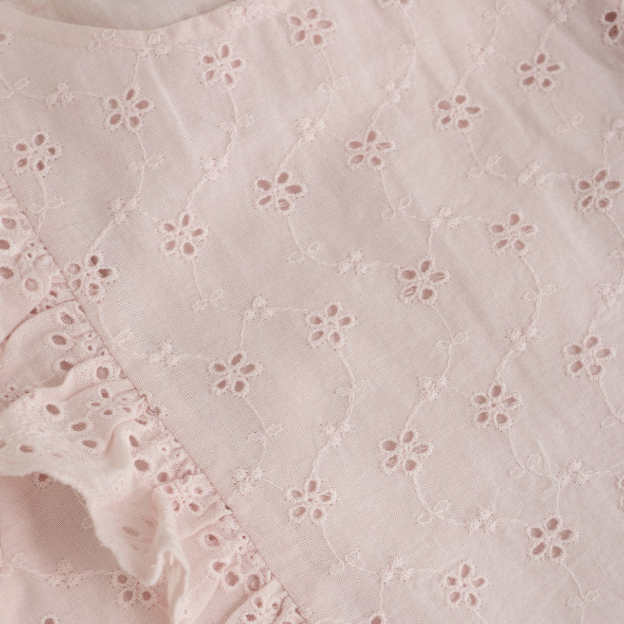 En Fant Veiled Rose Top