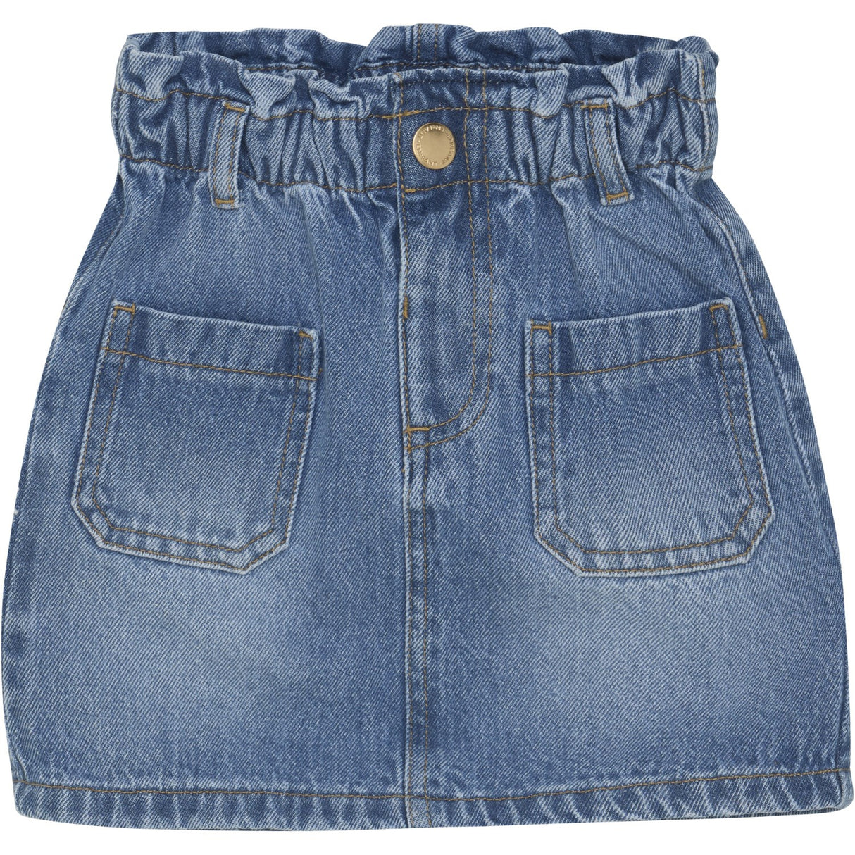En Fant Ljus Denim Blue Kjol Denim