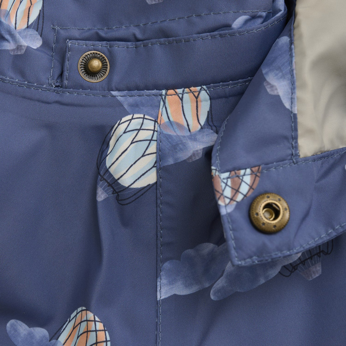 En Fant Vintage Indigo Jacka, AOP