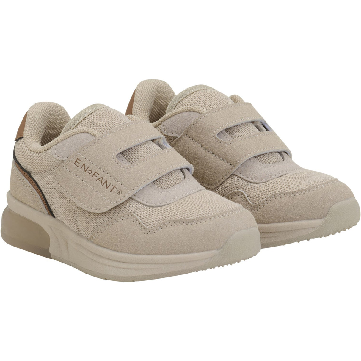 En Fant French Ek Sneakers Kardborreband w. Ljus