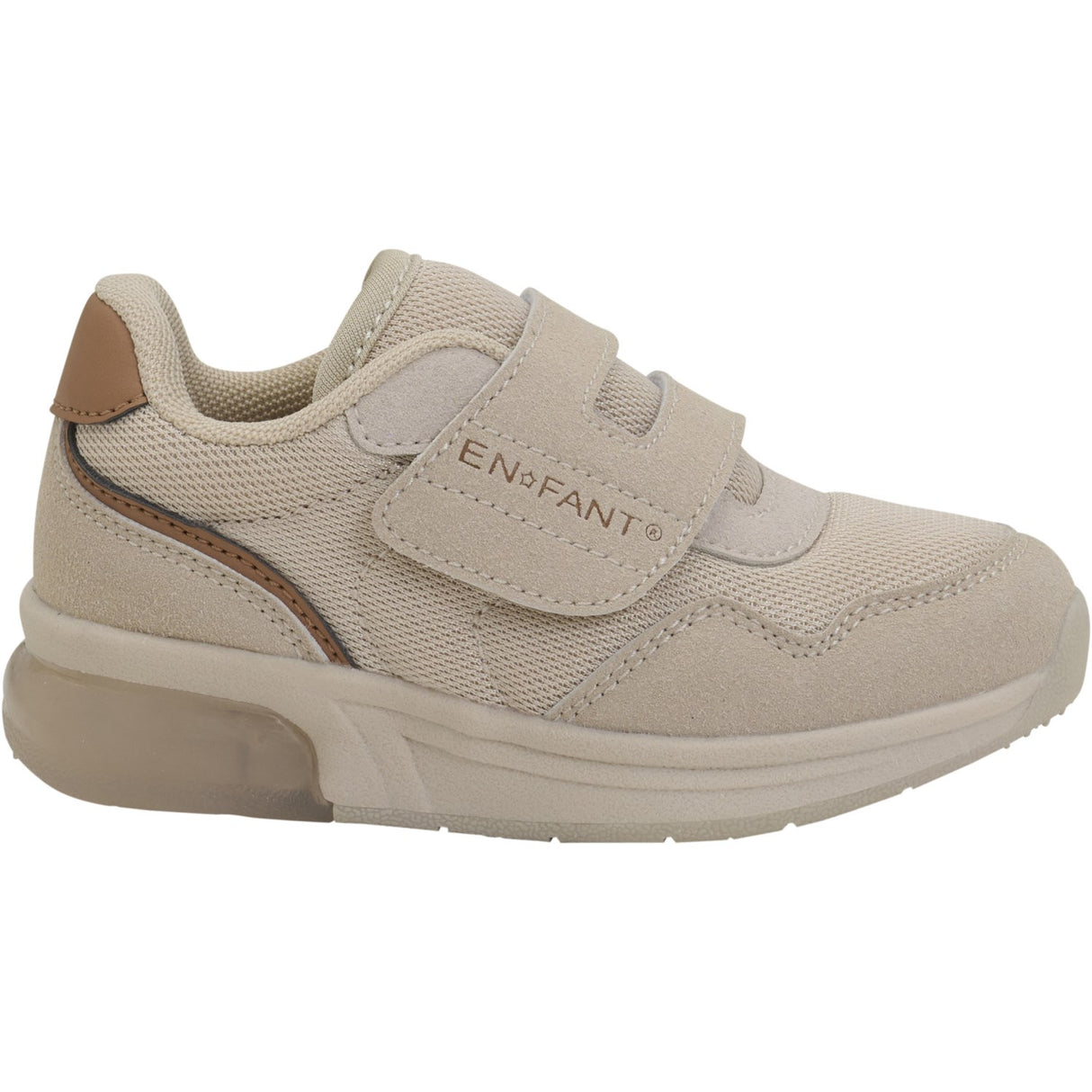 En Fant French Ek Sneakers Kardborreband w. Ljus