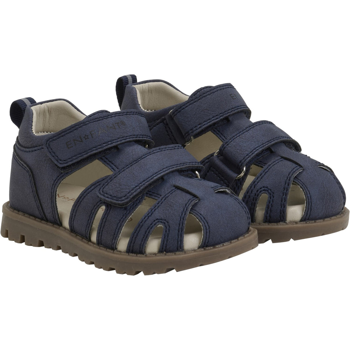 En Fant Vintage Indigo Sandal Kardborreband