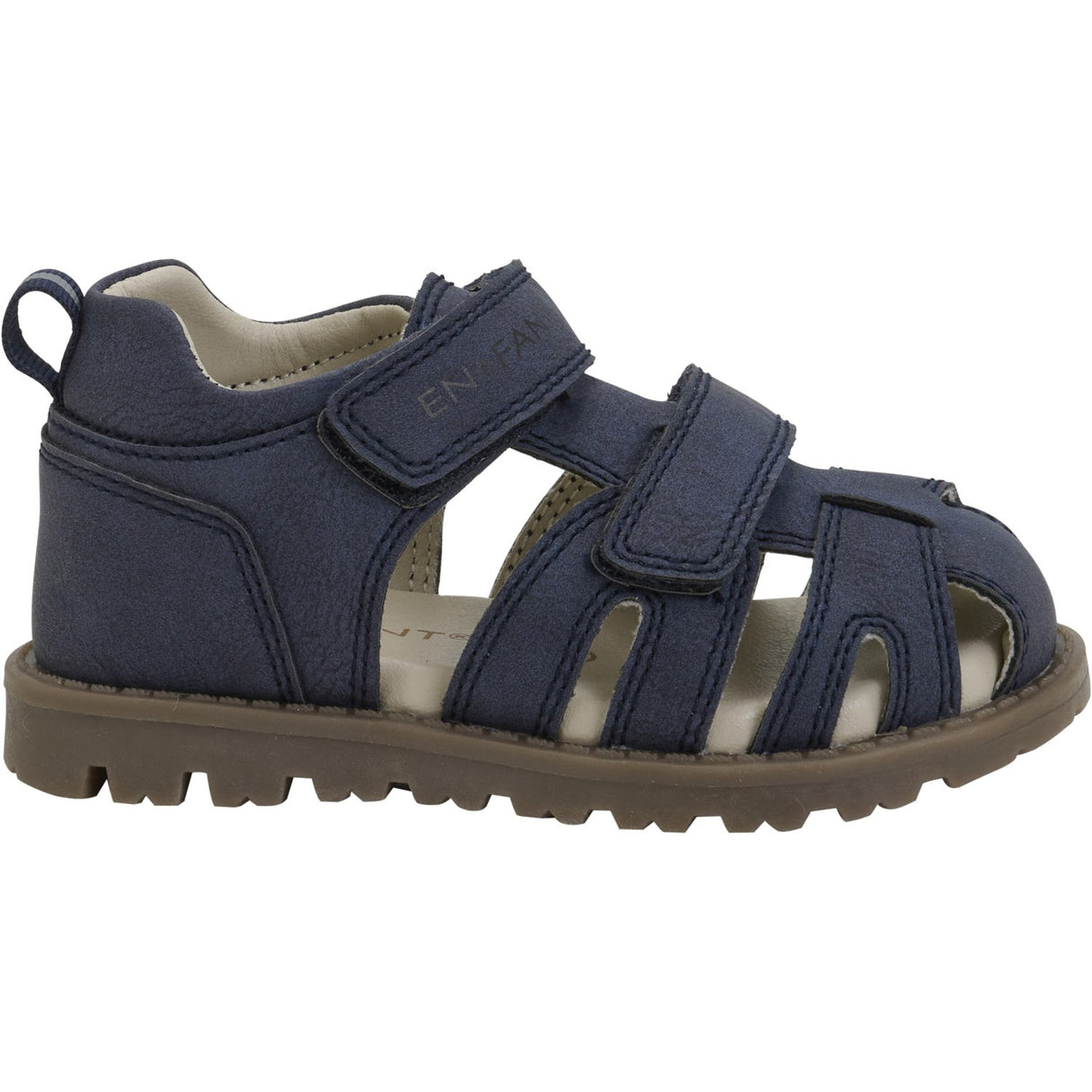 En Fant Vintage Indigo Sandal Kardborreband