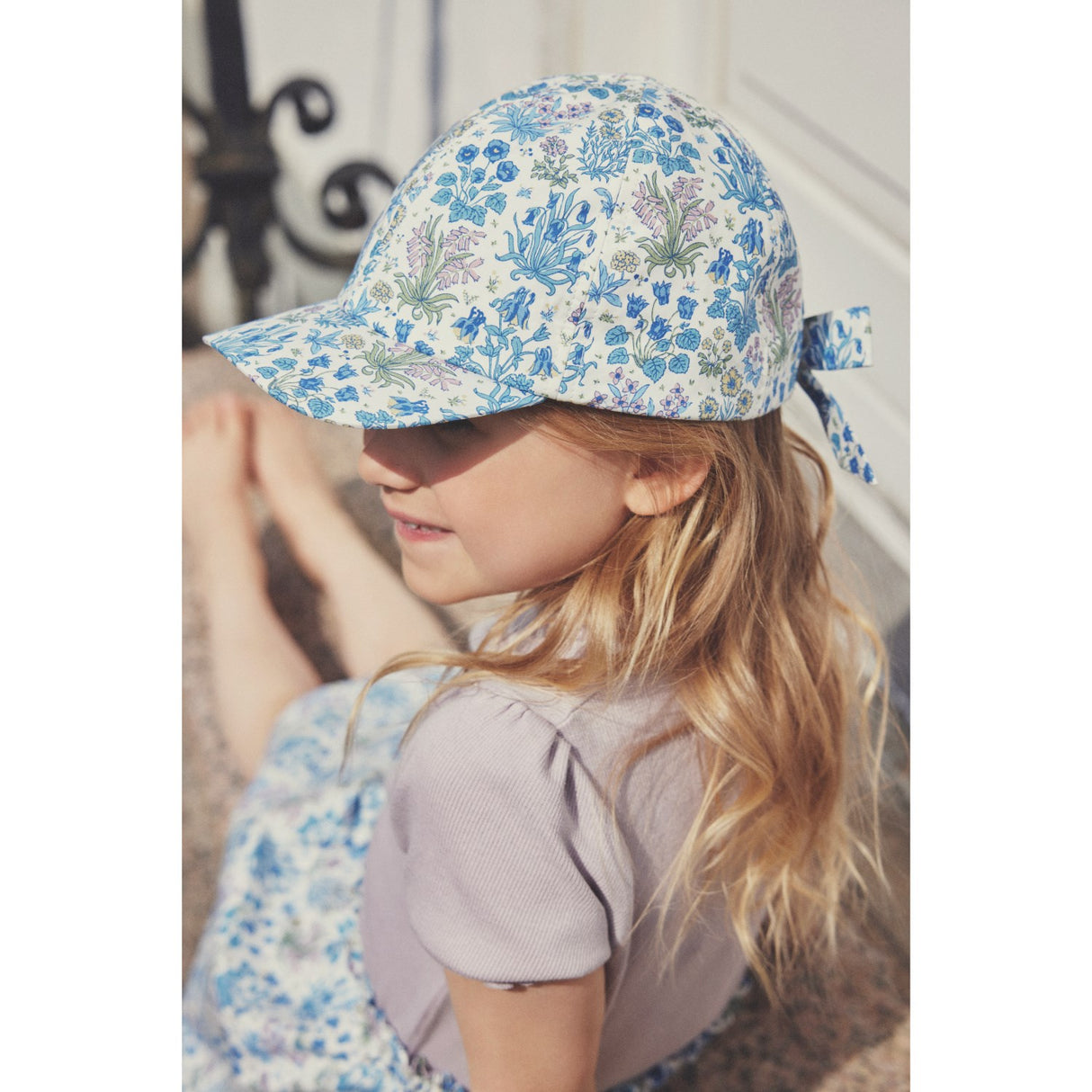 Huttelihut Soft Chambray Kjol I Liberty Tyg