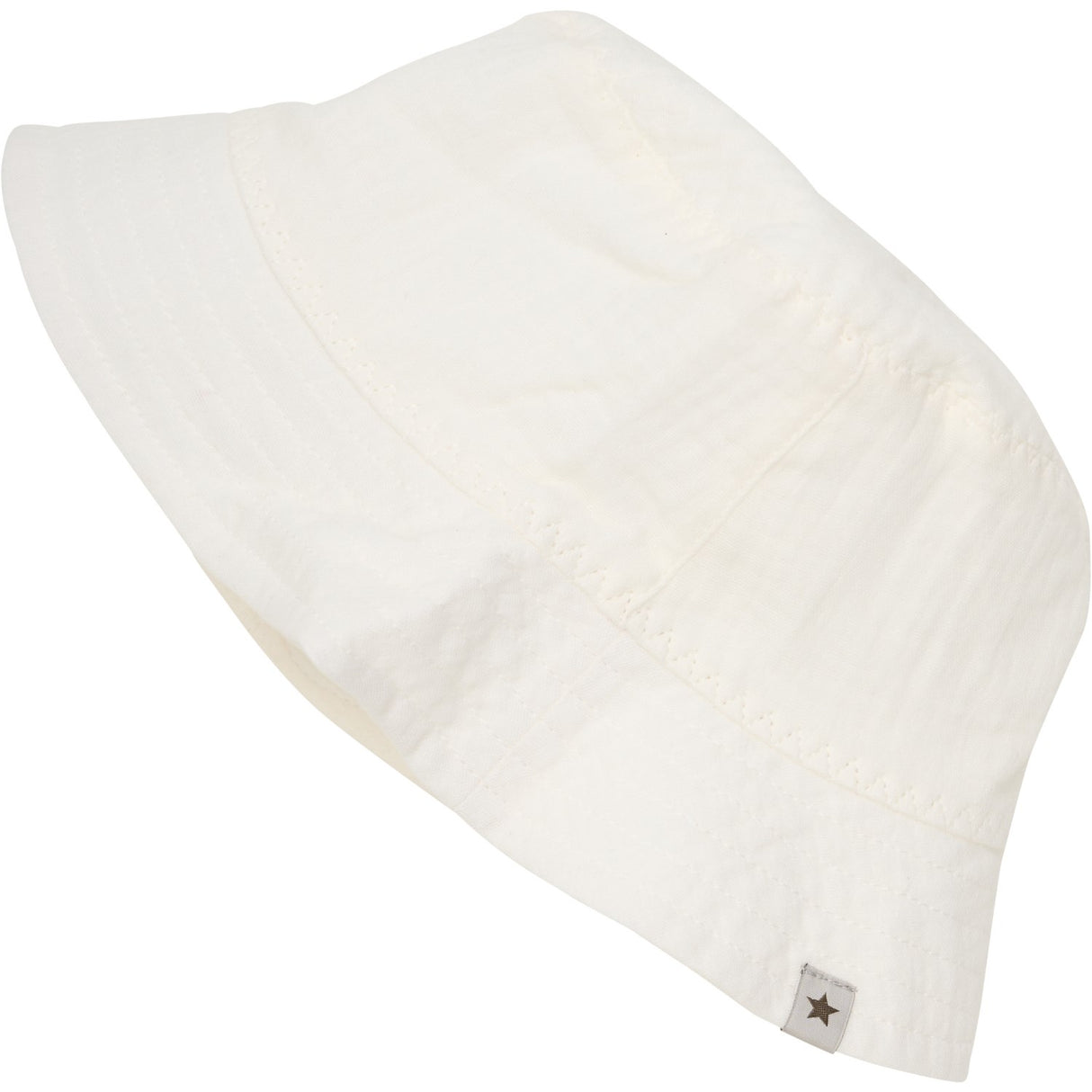 Huttelihut Antique White Bucket Hatt Muslin