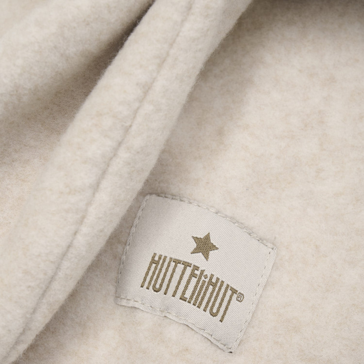 Huttelihut Camel Melange Elefanthatt Ears Bomull Fleece