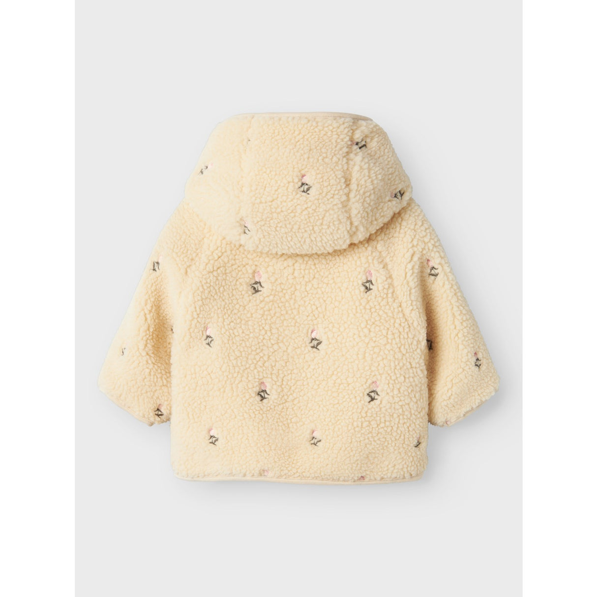 Lil'Atelier Bleached Sand Nalo Loose Sherpa Jacka