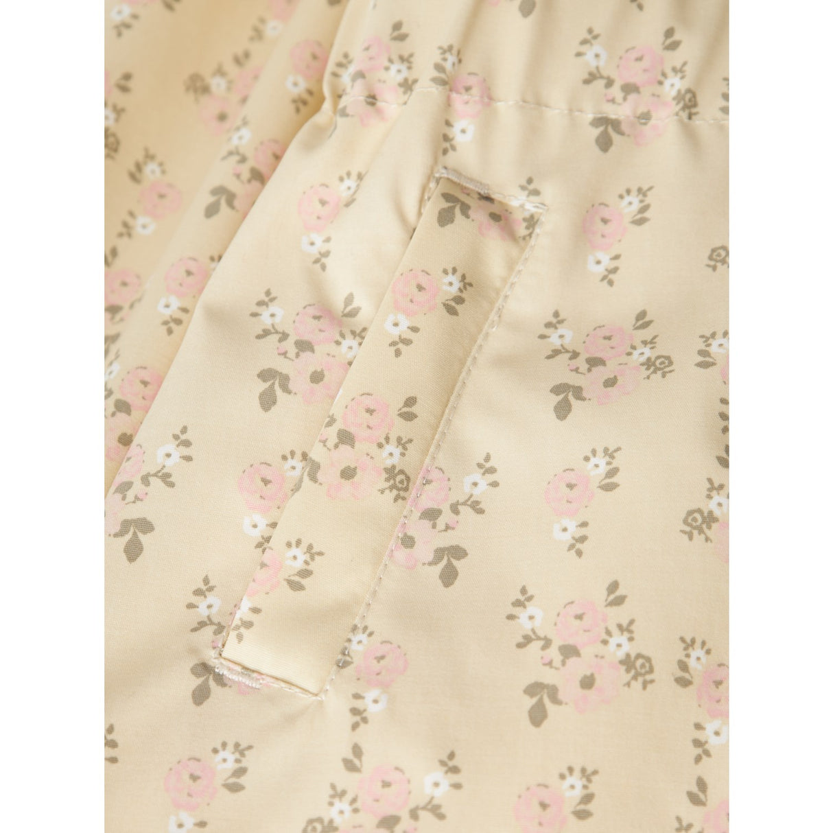 Lil'Atelier Bleached Sand Gerda Long Jacka AOP Fo