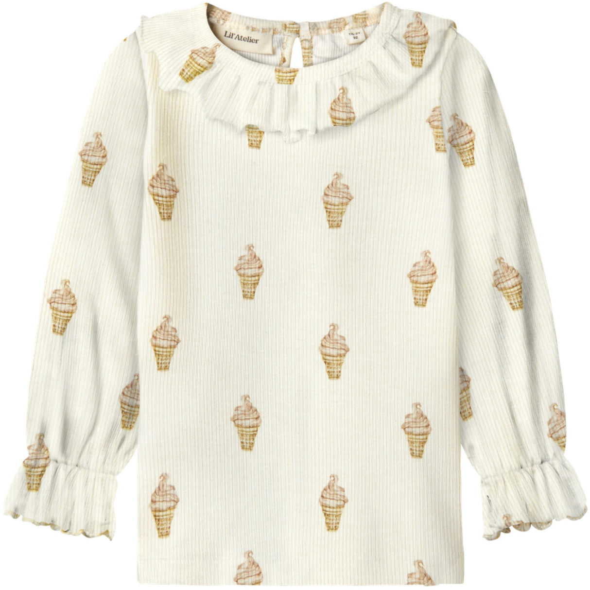 Lil'Atelier Turtledove Ice Cream Gavo Eug Slim Blus