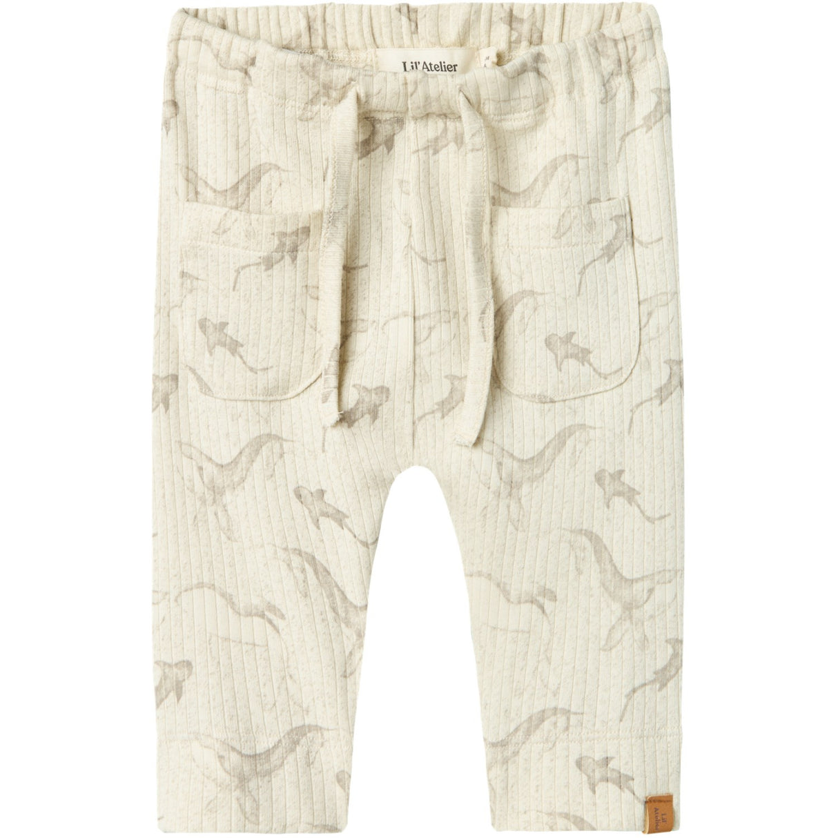 Lil'Atelier Turtledove Gio Bop Loose Byxor