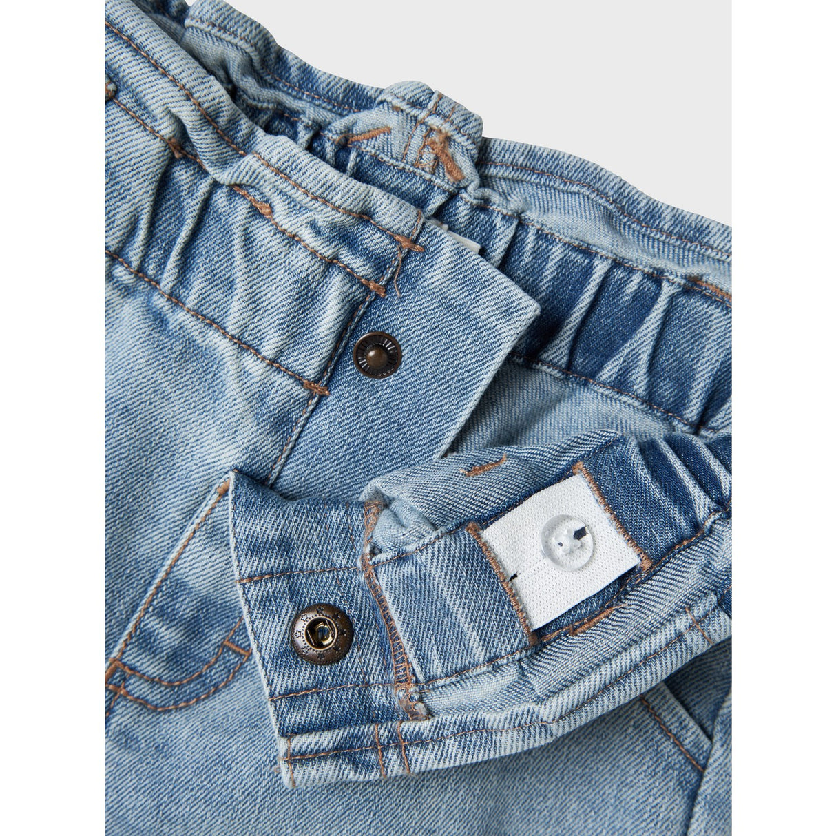 Lil'Atelier Medium Blue Denim Darlee Denim Kjol