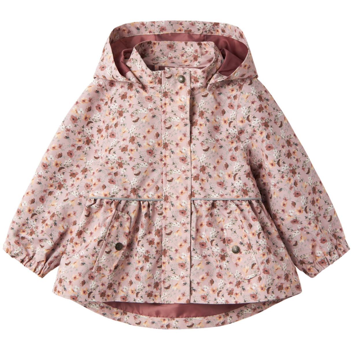 Name It Pale Mauve Flowers Malex08 Jacka AOP Fo