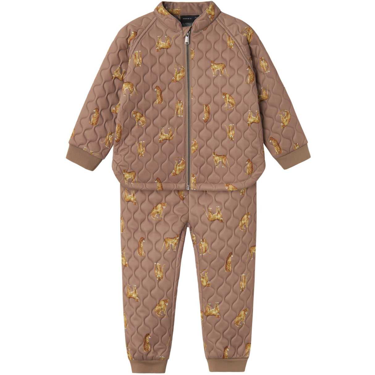 Name It Mountain Trail Leo Moon Quiltad Set AOP Fo