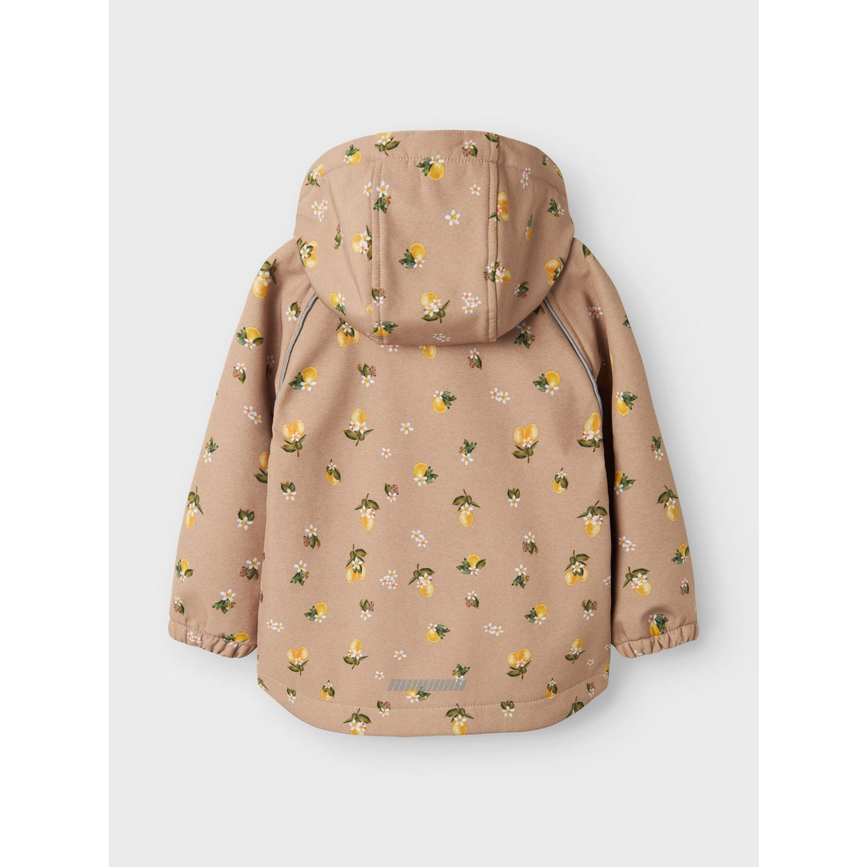 Name It Light Taupe Lemons Alfa08 Softshell A-Shape Jacka Fo