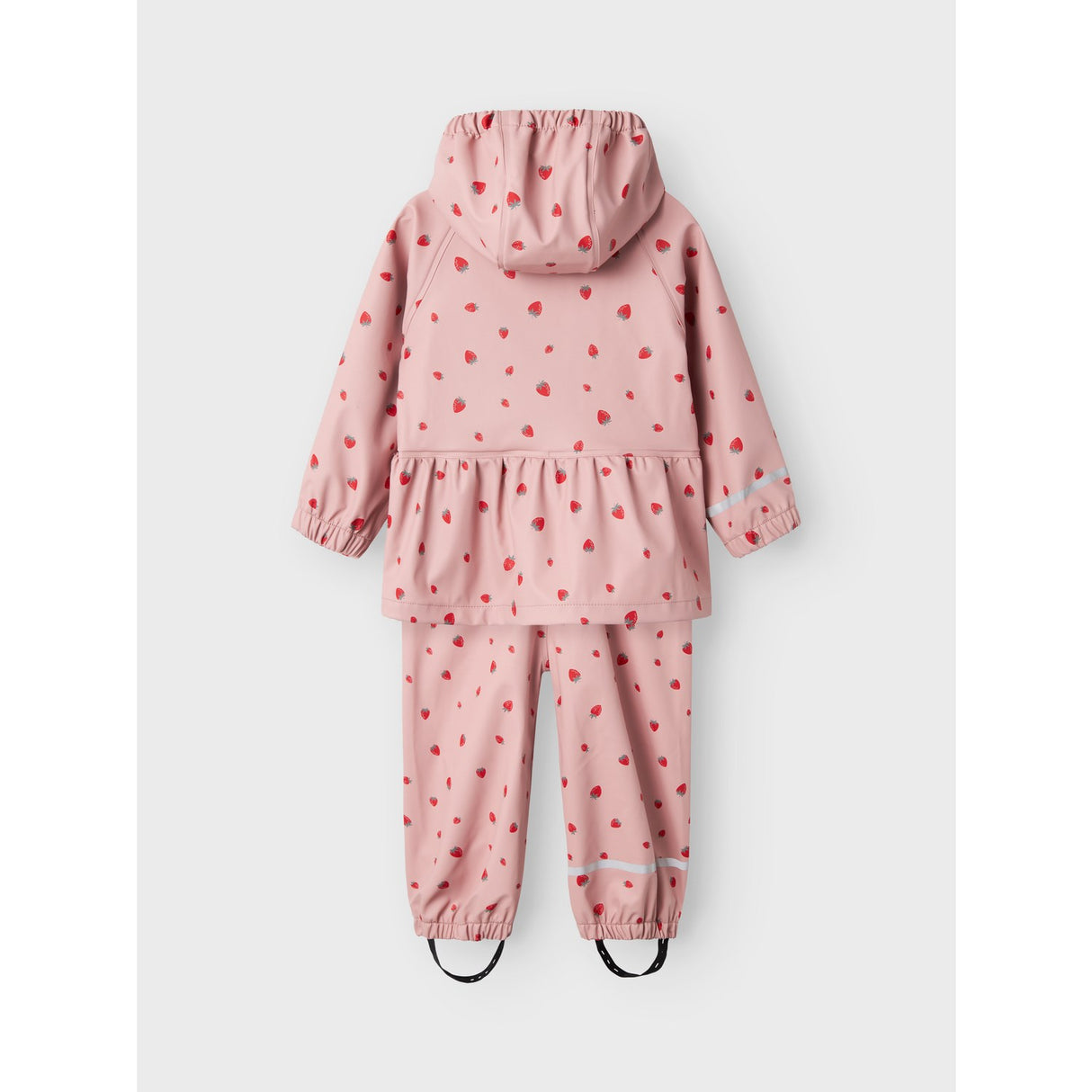 Name It Pale Mauve Strawberry Dry10 Regnset AOP Fo