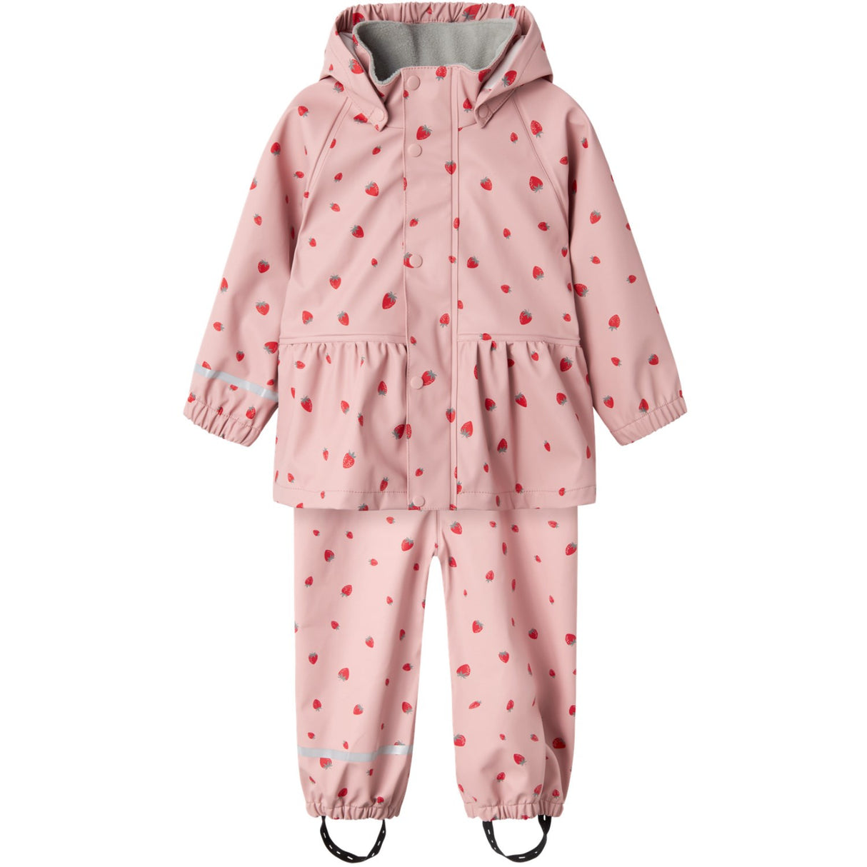 Name It Pale Mauve Strawberry Dry10 Regnset AOP Fo