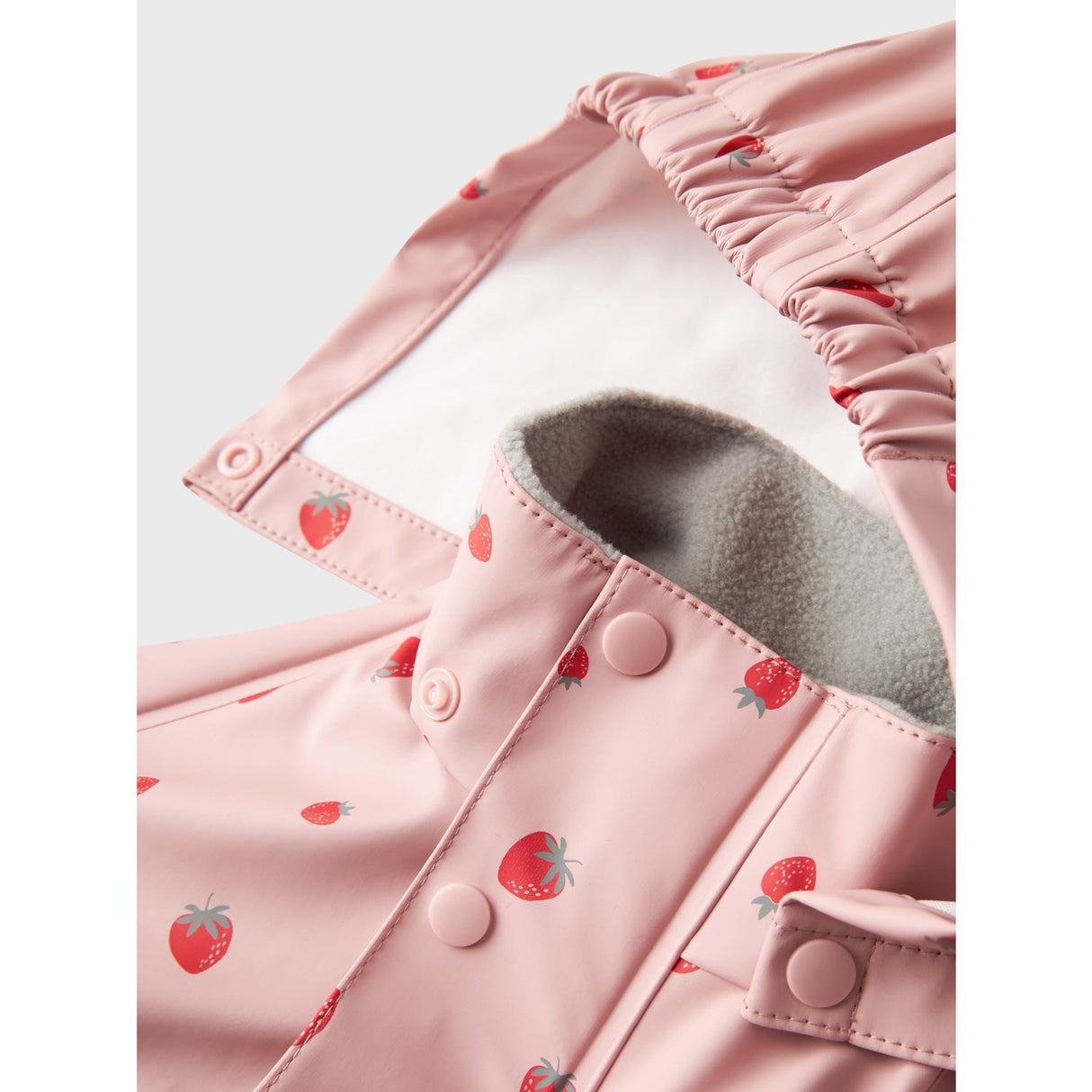Name It Pale Mauve Strawberry Dry10 Regnset AOP Fo