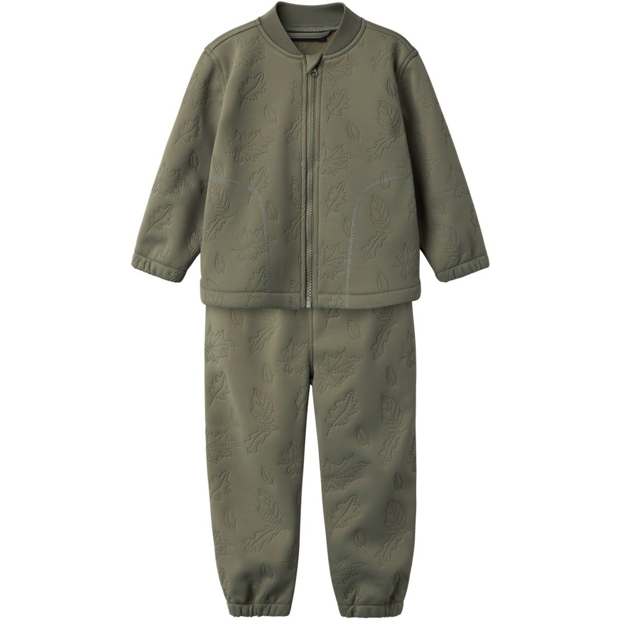 Name It Dusty Olive Mars Quiltad Set Fo