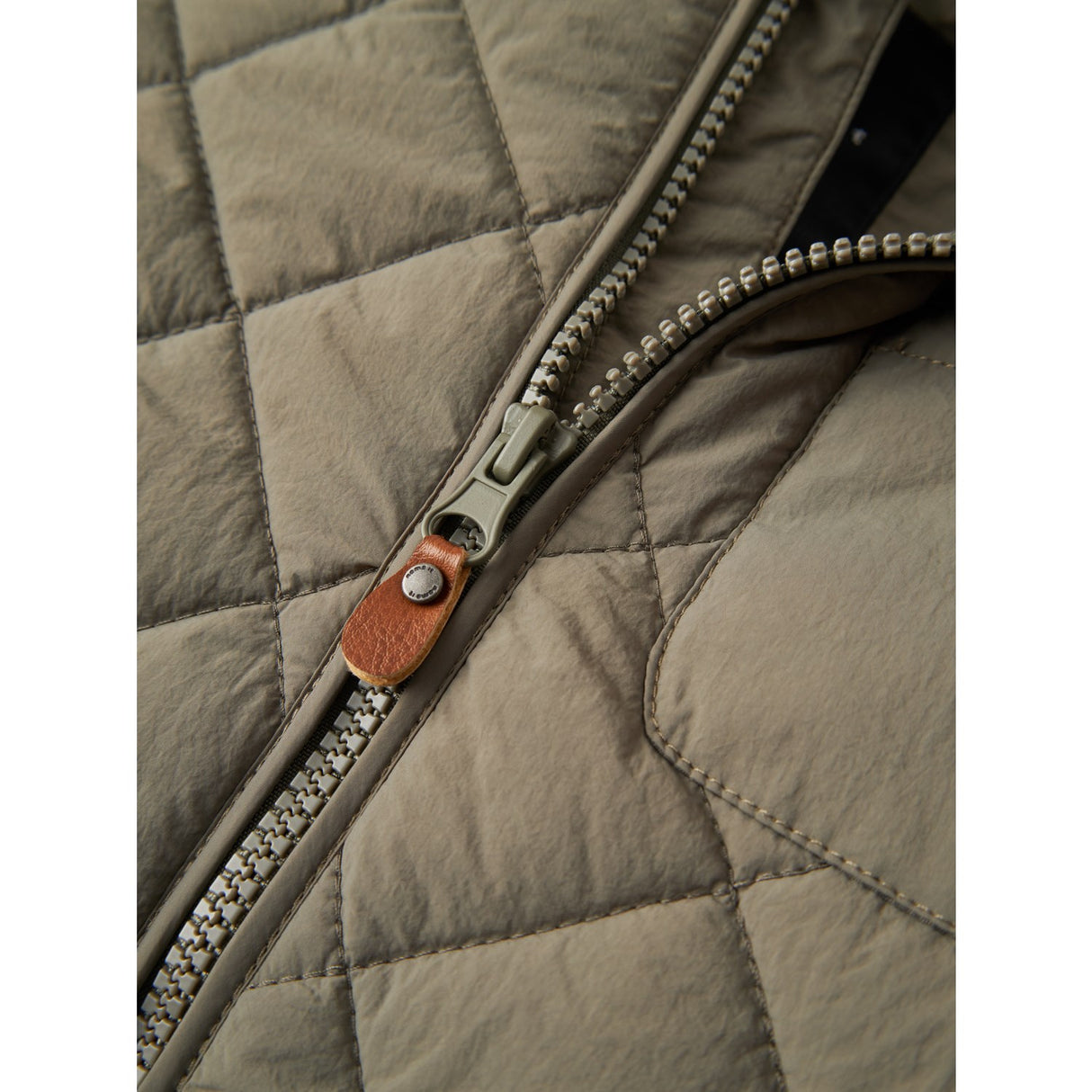 Name It Dusty Olive Marlin Quilt Jacka Tb