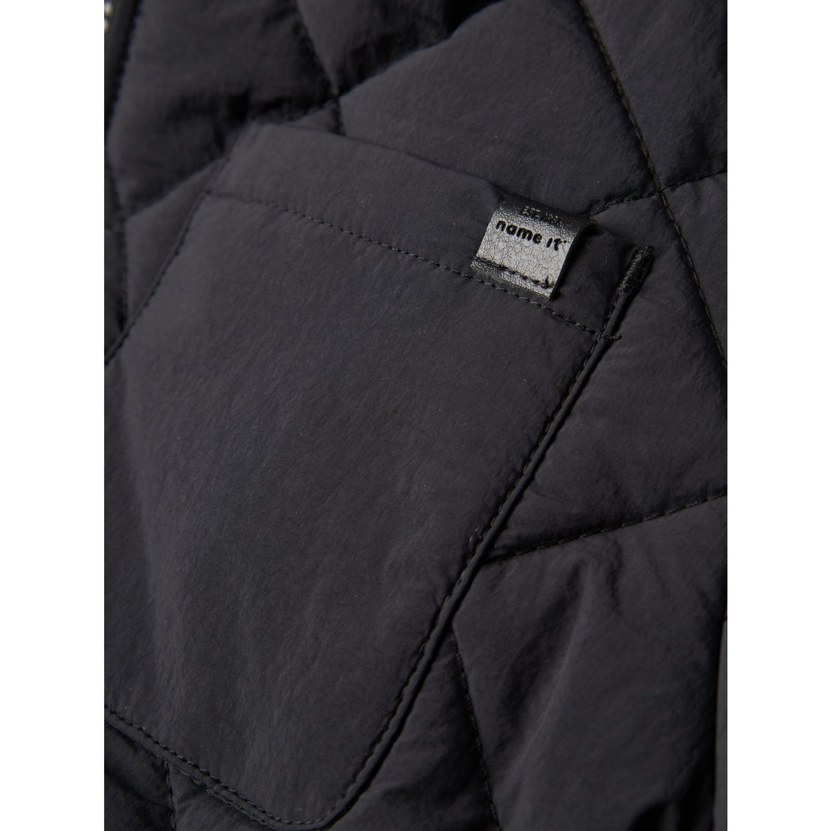 Name It Black Marlin Quilt Jacka Tb