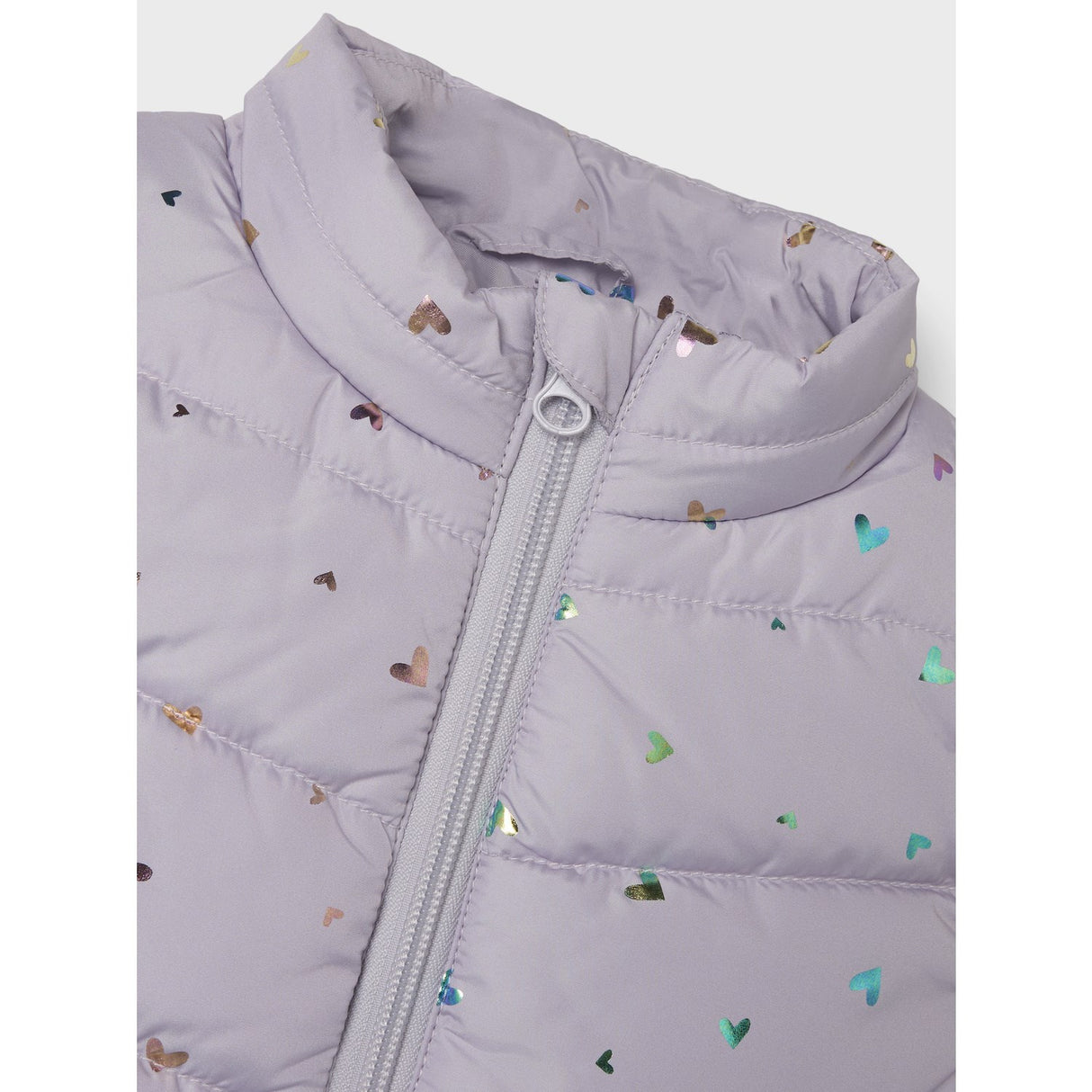 Name It Misty Lilac Mylane Väst Foil Heart
