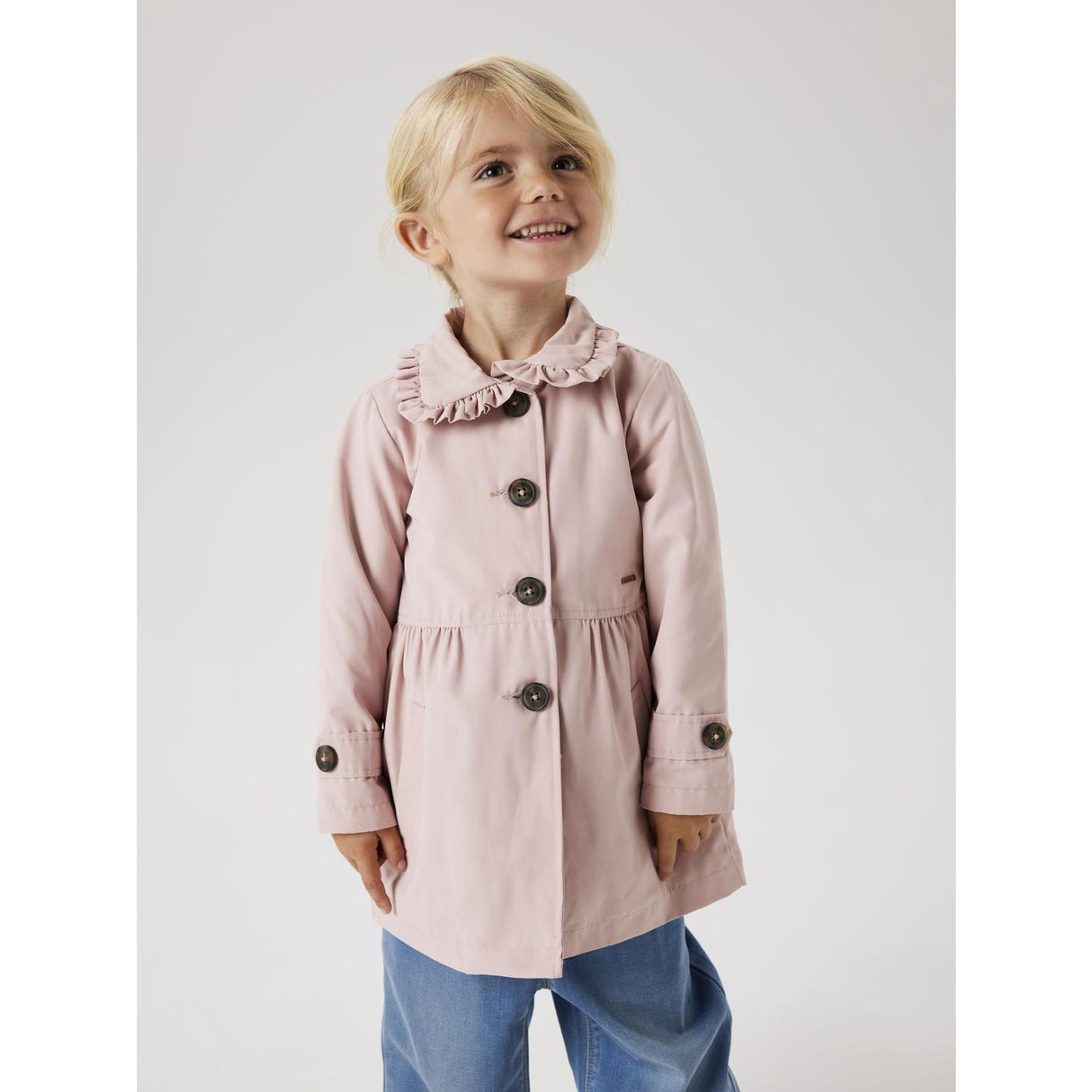 Name It Pale Mauve Madelin Trenchcoat Noos