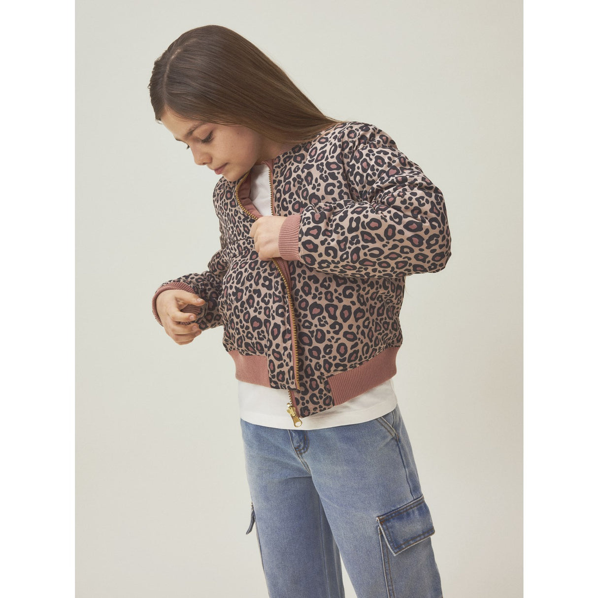 Name It Black Mariska Bomber Jacka Reversable