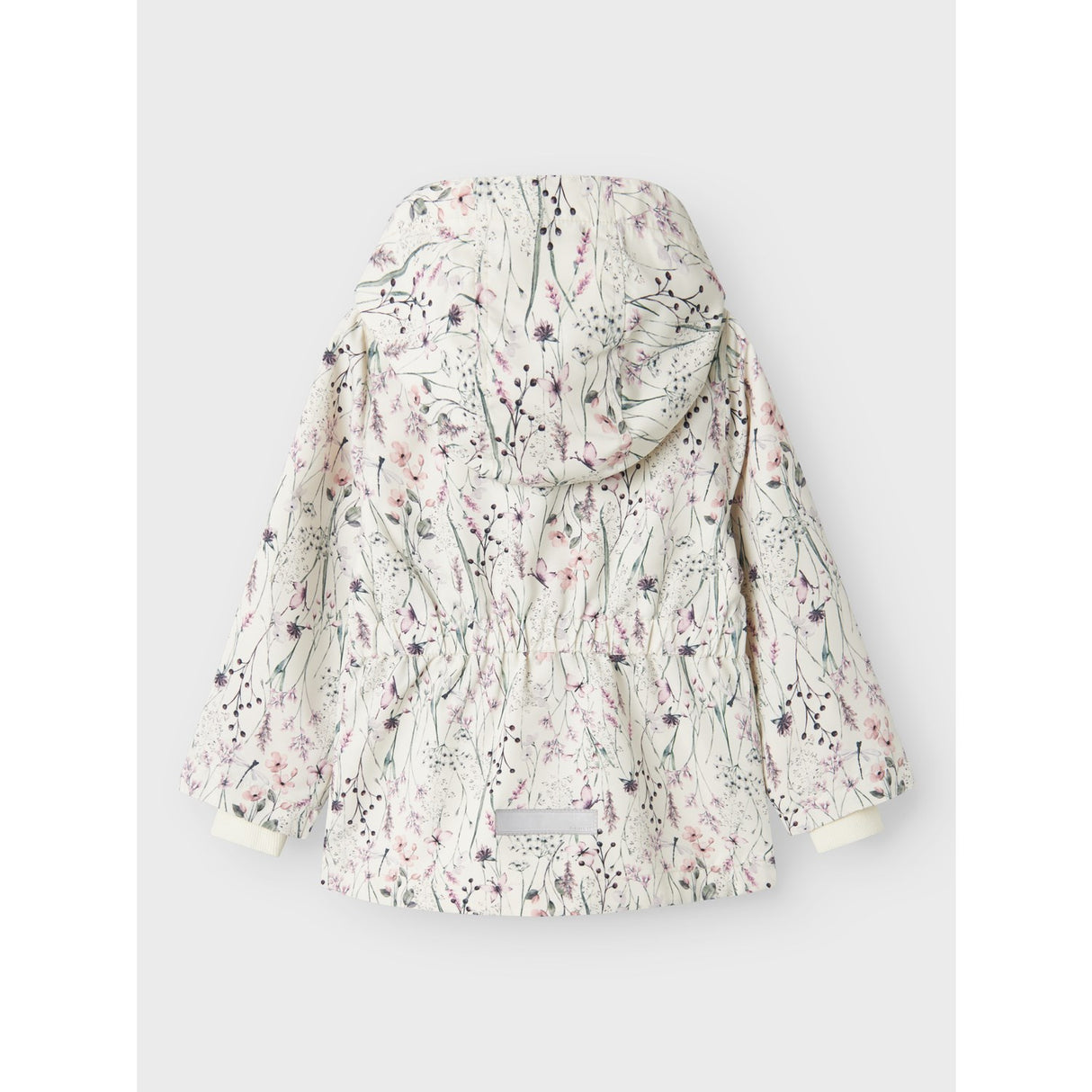 Name It Whisper White Long Flower Maxi Li Jacka AOP