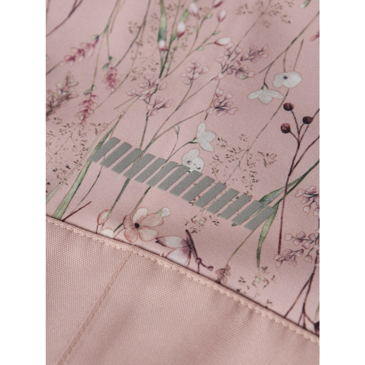 Name It Pale Mauve Flower Meadow Alfa08 Softshell Dräkt Frill Fo