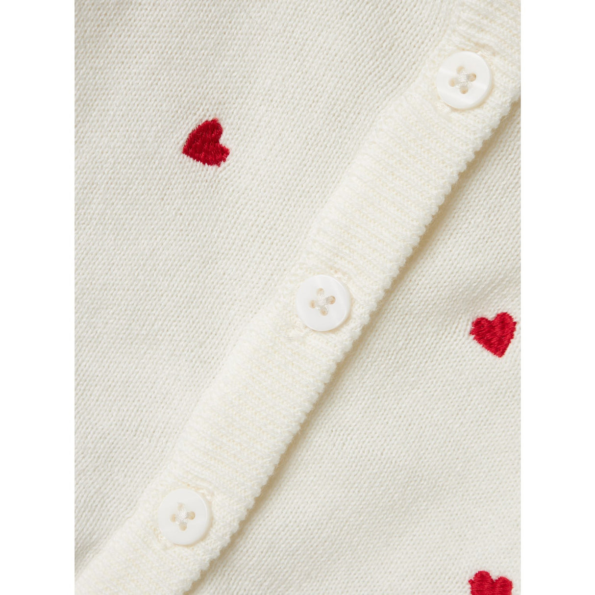 Name It Cloud Dancer Fisilly Stickad Cardigan